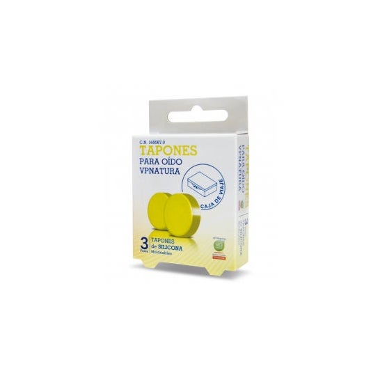 Vp Natura Tapones Oidos Silicona Moldeable 3 Pares