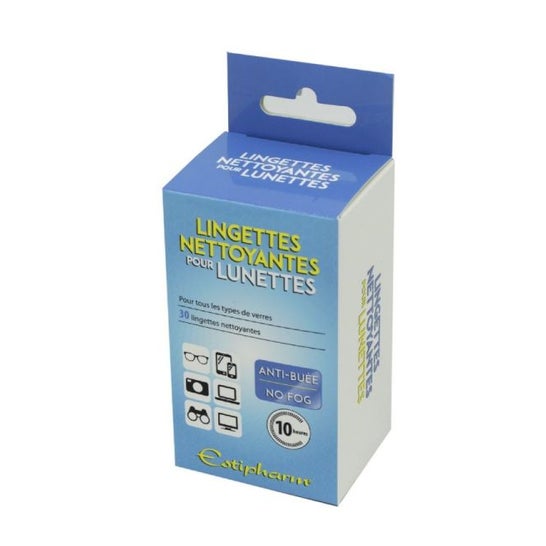 Estipharm Gafas Toallitas de limpieza 30 toallitas