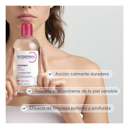 Bioderma Sensibio H2O Agua Micelar Dosificador 500ml