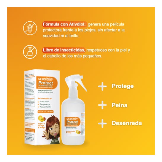 Neositrín Protect Acondicionador Repelente para Piojos Spray 100ml