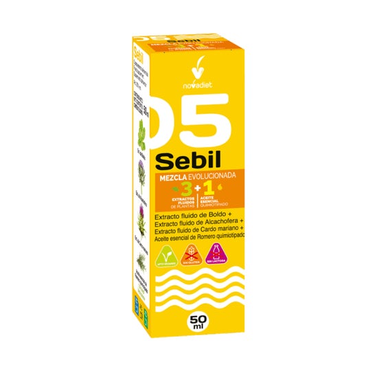 Novadiet Sebil+ Aceite Esencial Romero Mezcla Evolucionada 50 ml
