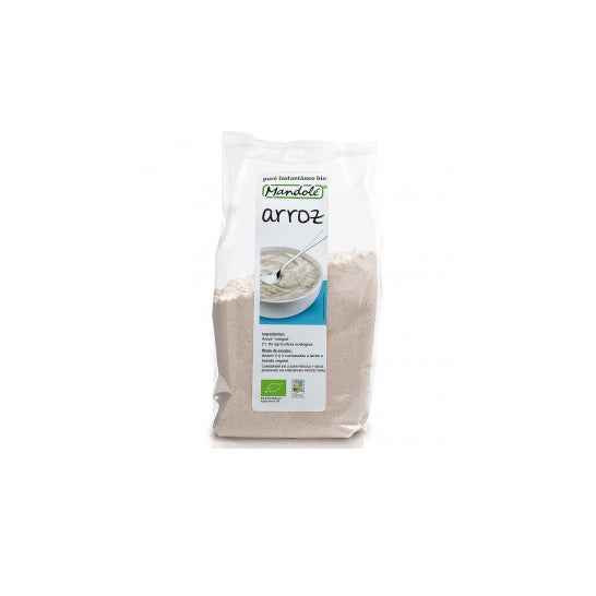Mandole Puré Instantaneo de Arroz Integral Bio 250 g
