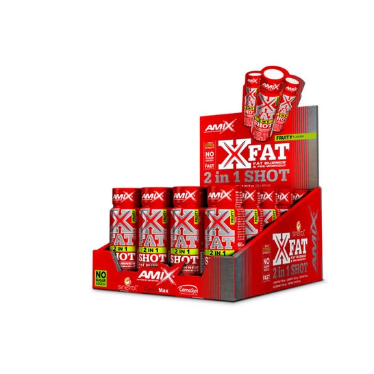 Amix XFat 2 in 1 Shot Fruity 20x60ml