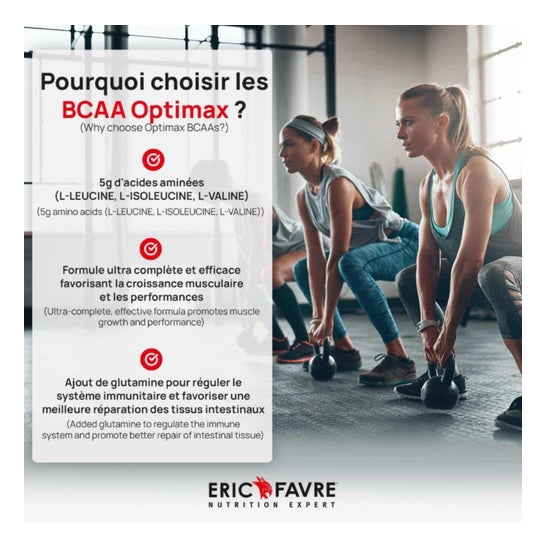 Eric Favre Bcaa Optimax Limón 330g