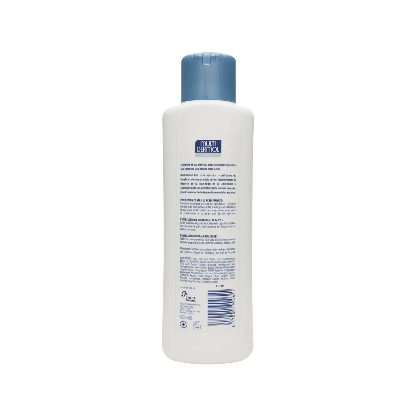 Multidermol Medical emulsión de baño sin jabón con urea 750ml