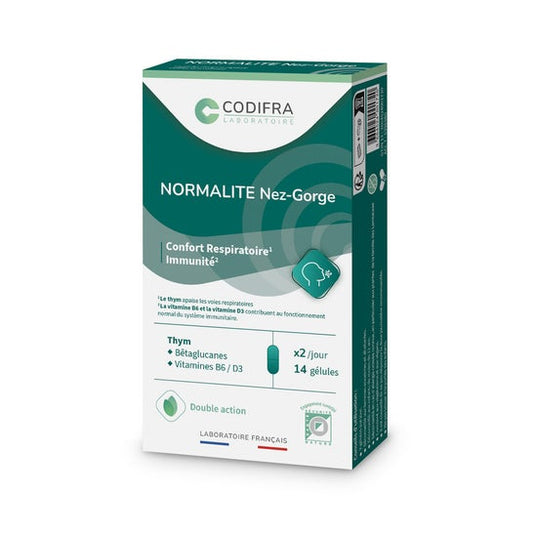 Codifra Normalite Nariz-Garganta 14 caps