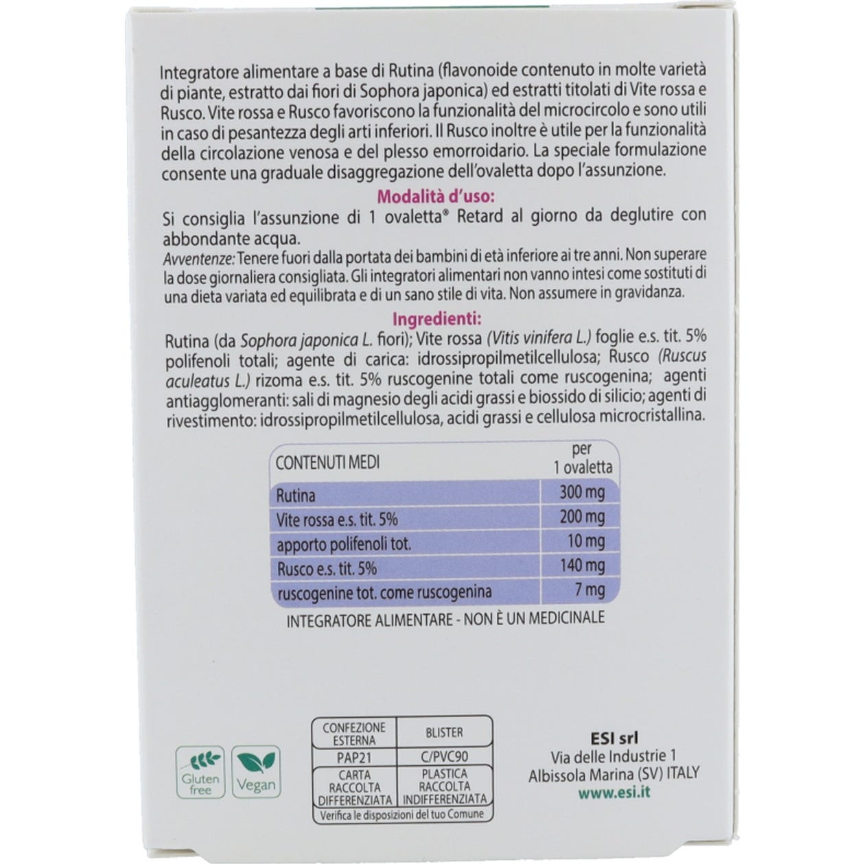 Erbaven Retard 30 Capsulas