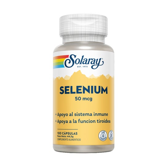 Solaray Selenium 50mcg 100cáps