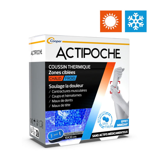 Actipoche Coussin Thermique Zones Ciblées 10x20cm