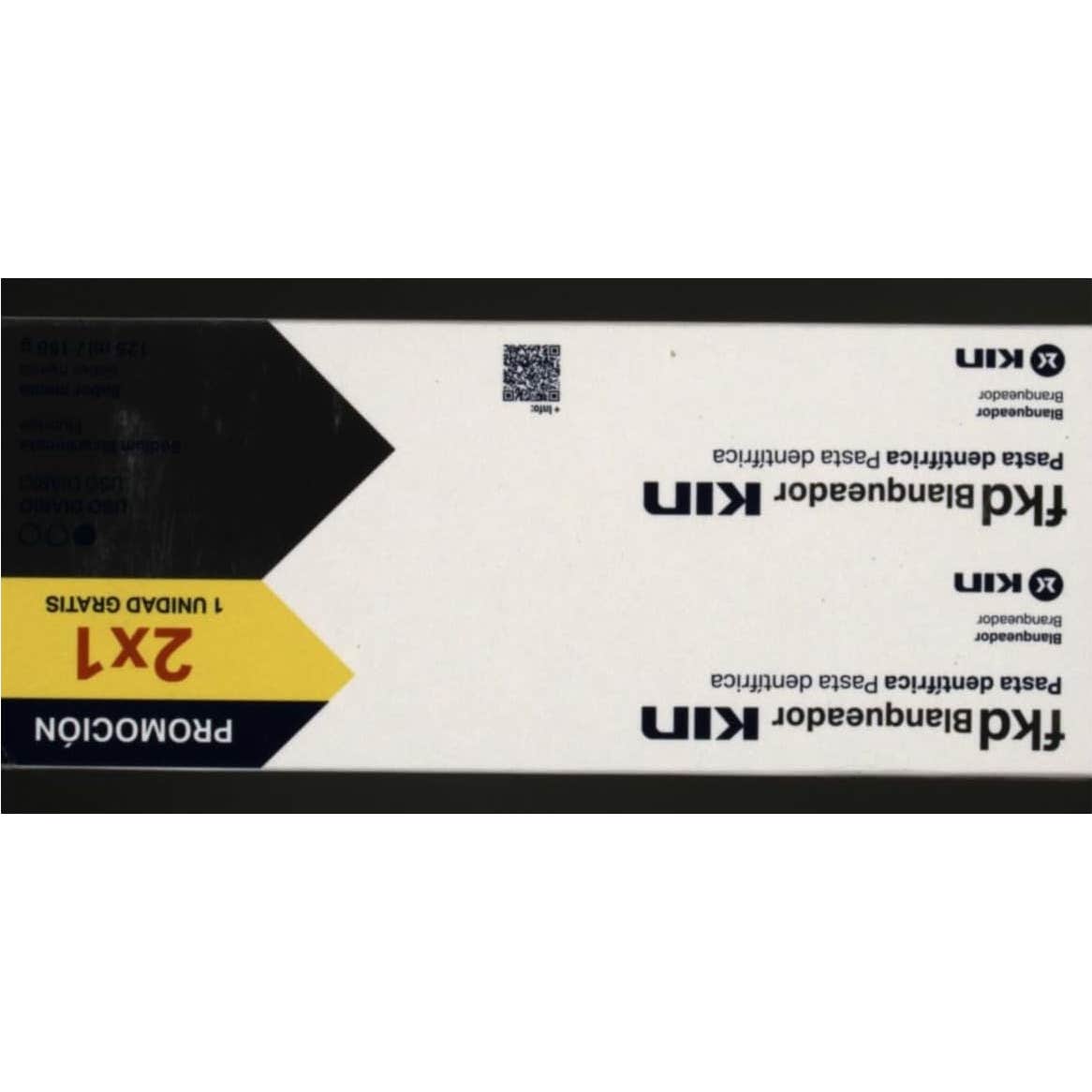 Kin Fkd Pasta Dental Blanqueadora 2x125ml