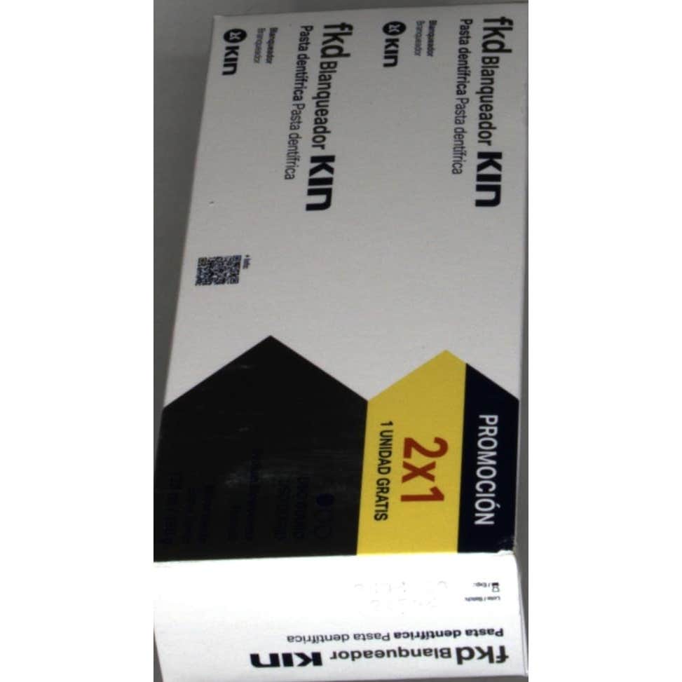 Kin Fkd Pasta Dental Blanqueadora 2x125ml
