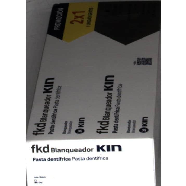 Kin Fkd Pasta Dental Blanqueadora 2x125ml