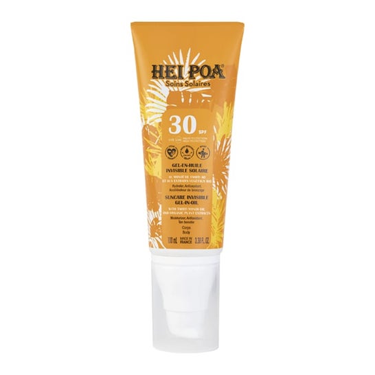 Hei Poa SPF30 Gel-en-Huile Invisible Solaire 100ml
