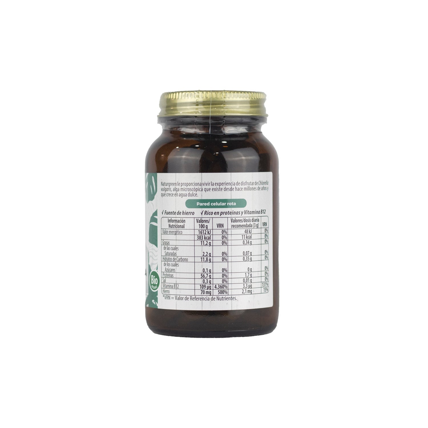 Naturgreen Experience Chlorella Ecológica 180comp