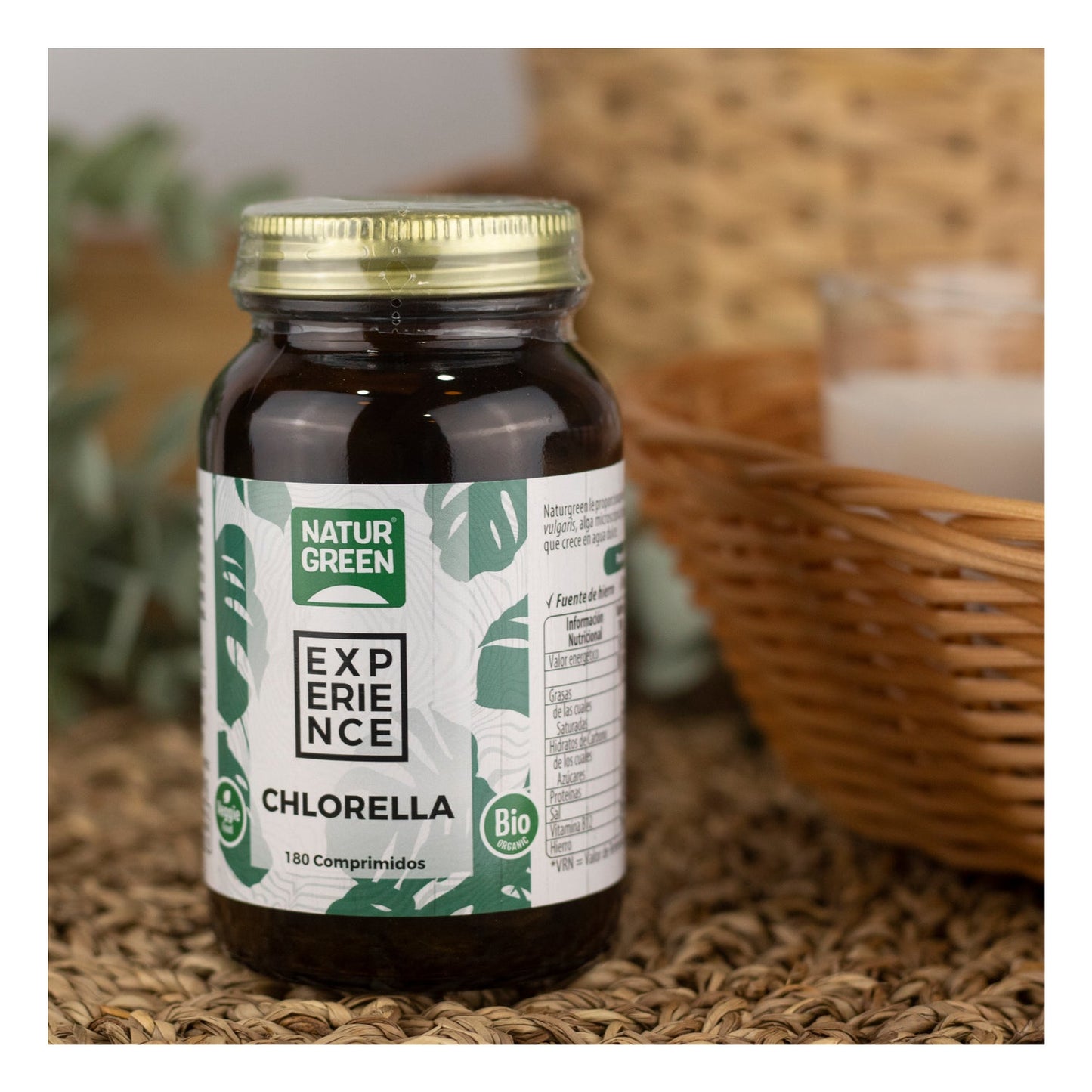 Naturgreen Experience Chlorella Ecológica 180comp