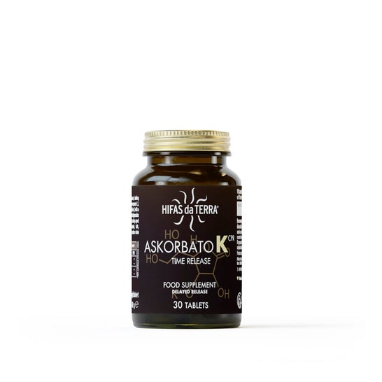Hifas da Terra Askorbato K Time Release 1400mg 30comp