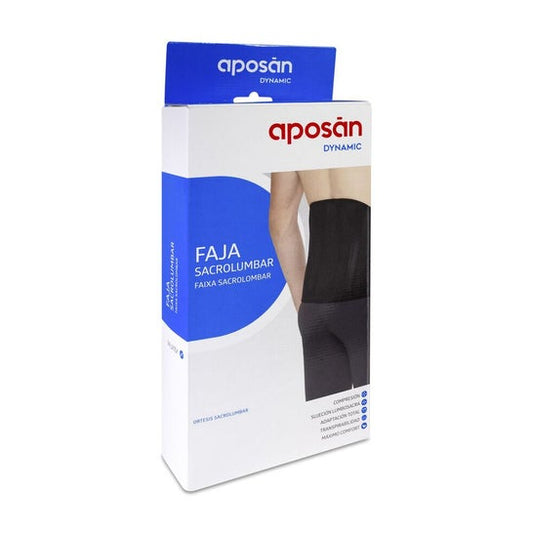 Aposán Dynamic Faja Sacrolumbar Talla S (70-90cm) 1 Unidad