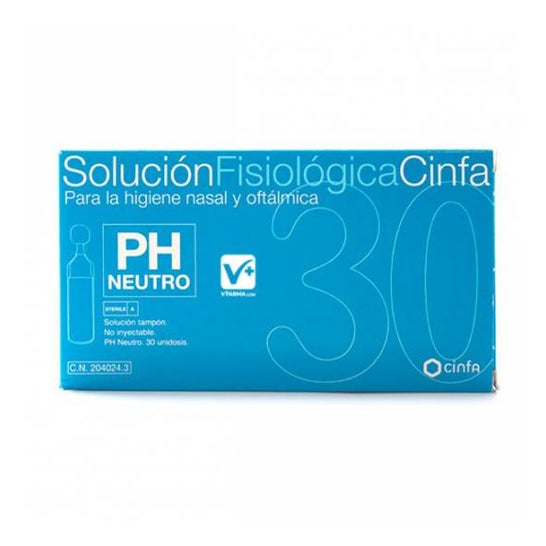 Cinfa solución fisiológica 30uds