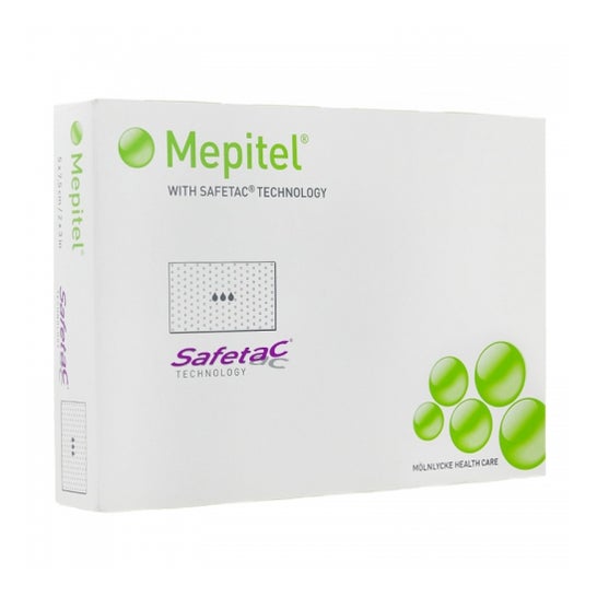Mepitel Pansements 5x7,5 cm 10 uds
