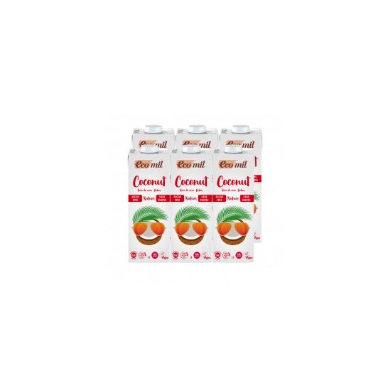 Ecomil Pack Bebida de Coco Nature Bio 6x1L
