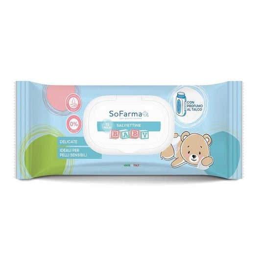 Sofarmapiù Toallitas Talco 72uds