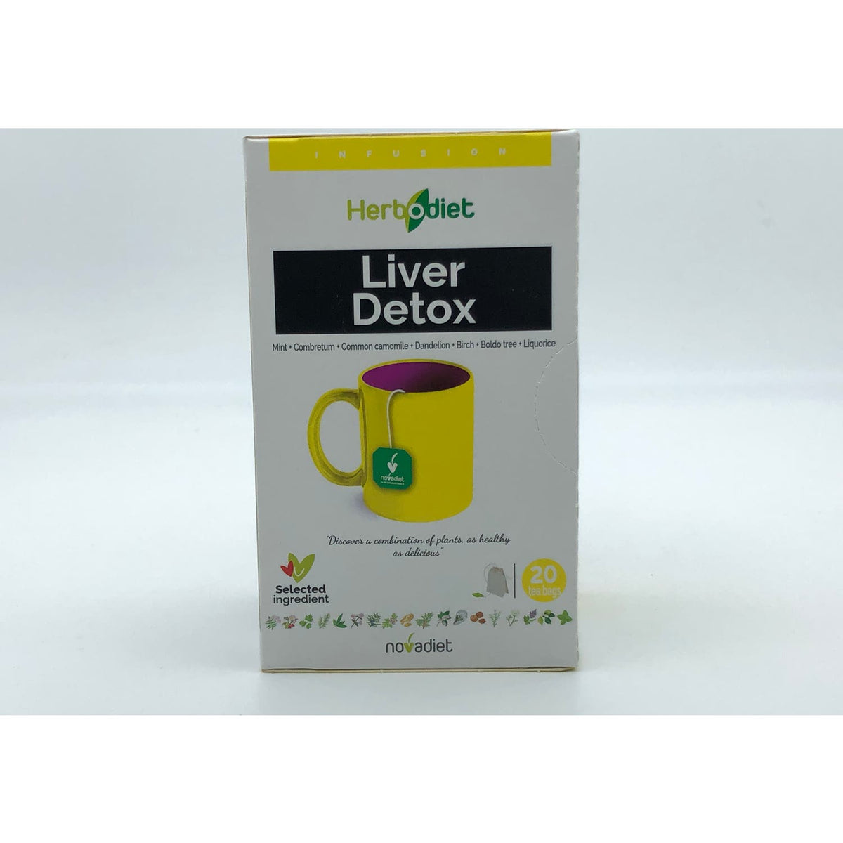 Herbodiet Depuración Hepática 20 Saquetas Filtrar 1