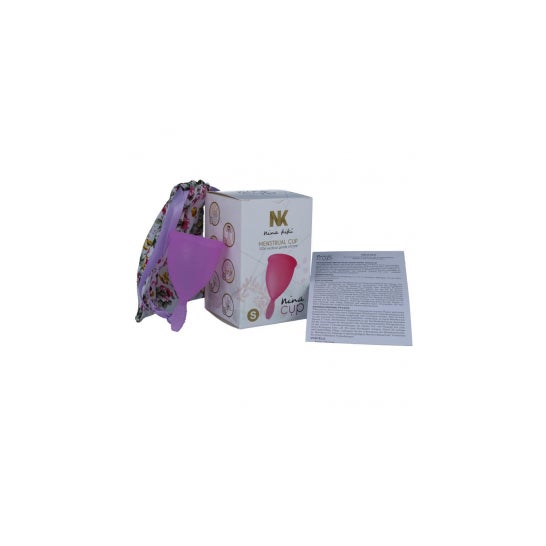 Nina Kiki Cup Copa Menstrual Talla S Lila 1ud