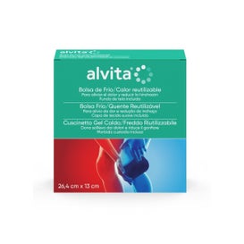 Alvita Bolsa de Frio Calor Reutilizable 26.4 cm x 13 cm