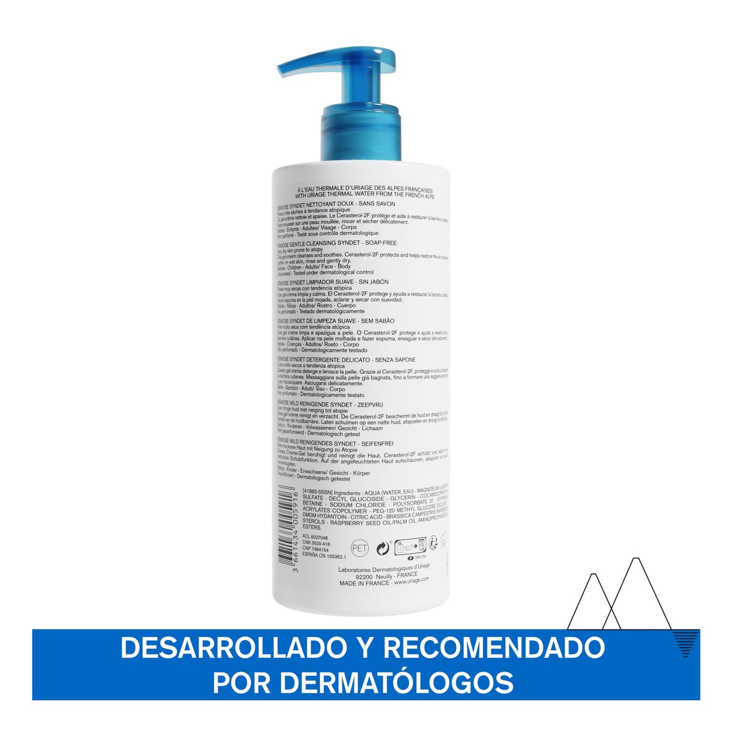 Uriage Xémose C8+ Limpiador Suave 500ml