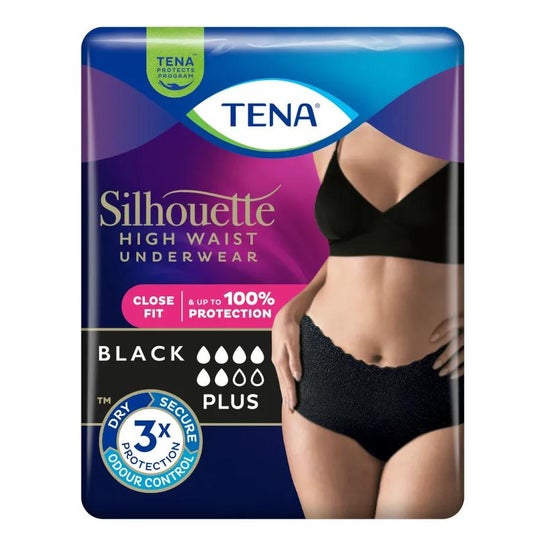 Tena Silhouette Crème Cintura Alta Talla L 8uds