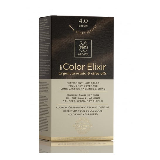 Apivita Tinte my Color Elixir apivita n.4 Castaño