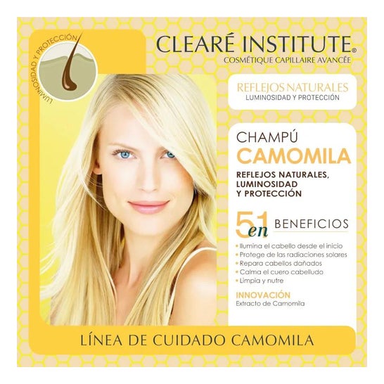 Clearé Institute Champú Camomila 400ml