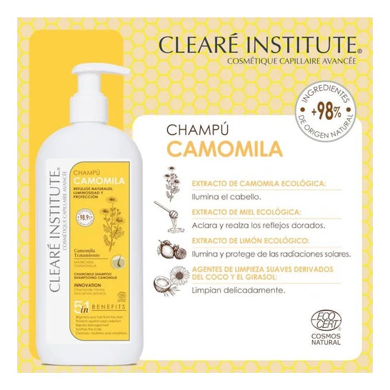 Clearé Institute Champú Camomila 400ml