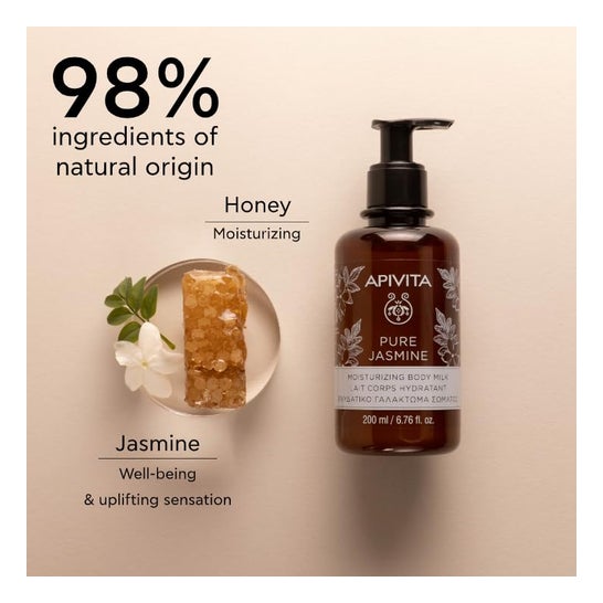 Apivita Pure Jasmine Leche Hidratante 200 ml