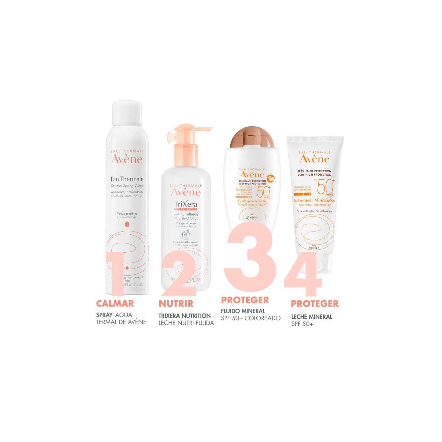 Avène Solar Fluido Mineral Color SPF50+ 40ml