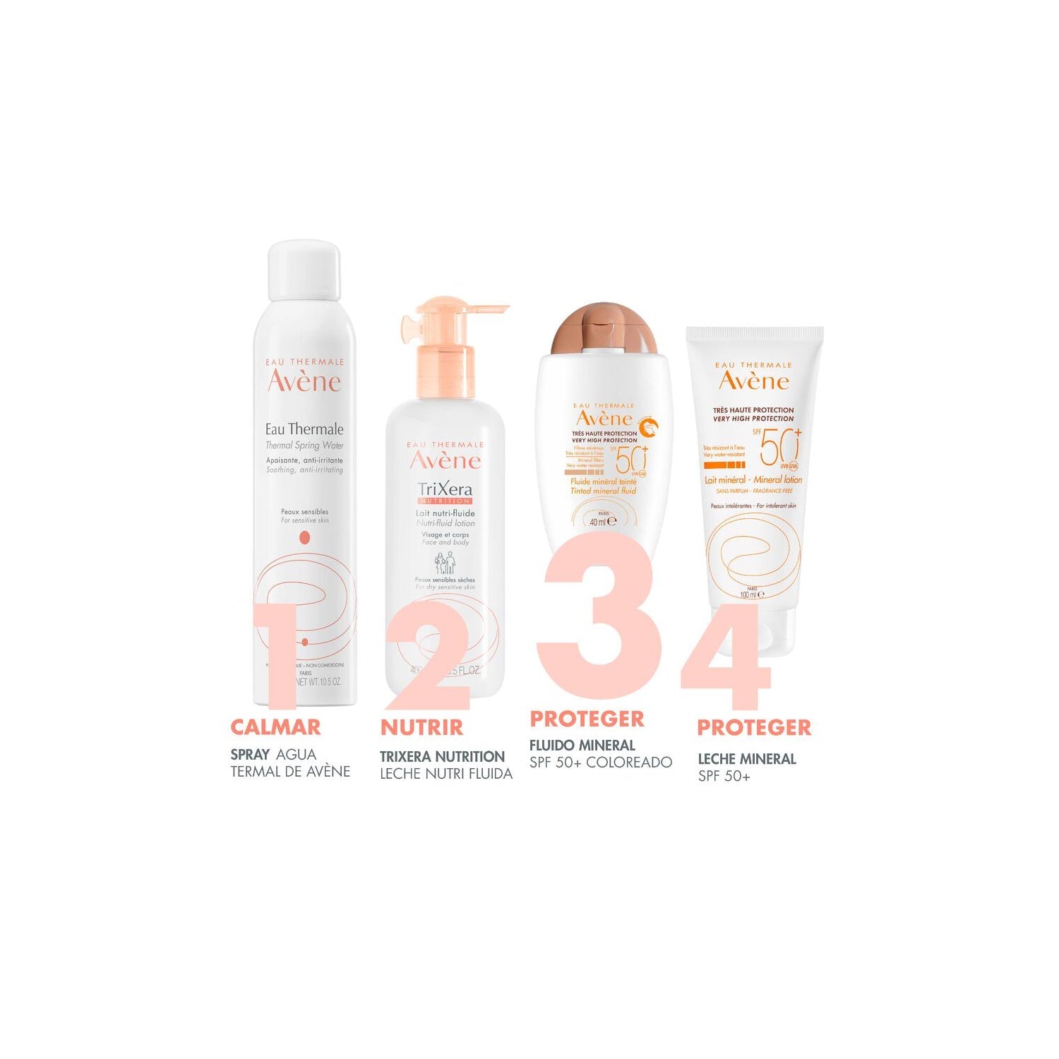 Avène Solar Fluido Mineral Color SPF50+ 40ml