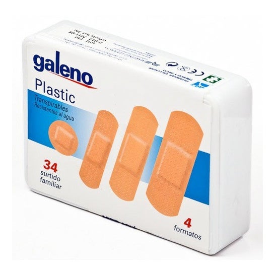 Galeno Plastic Apósito Adhesivo Color Piel 34 uds