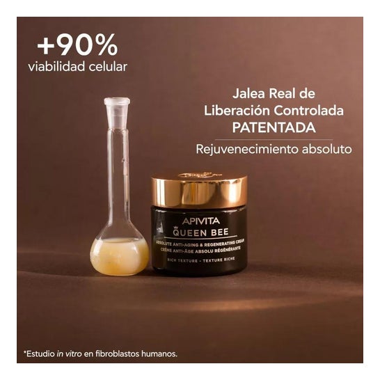 Apivita Queen Bee Crema Regeneradora Antiedad Absoluto Rica 50ml