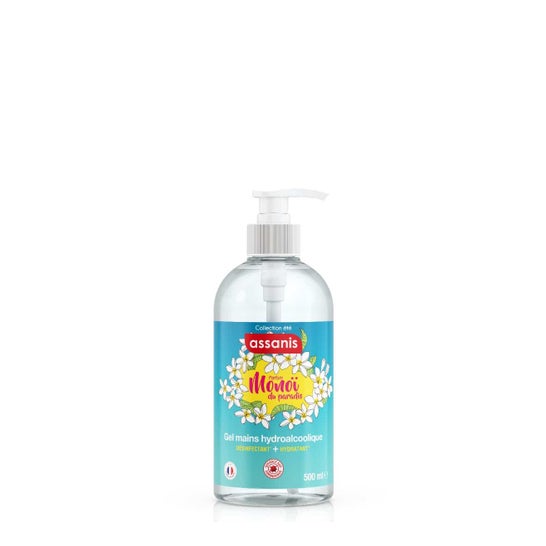 Assanis gel Mains Hydroalcoolique Parfum Monoï Du Paradis 500 ml