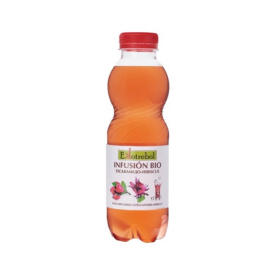Ekotrebol Té Escaramujo Hibiscus Bio 500ml
