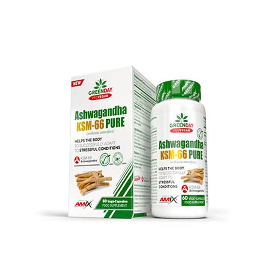 Amix greenday Provegan Ashwagandha Ksm-66 Pure 60 Vcaps