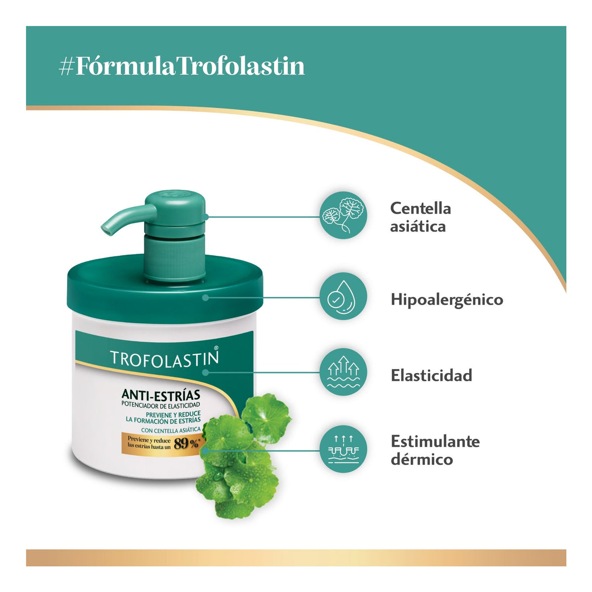 Trofolastín Crema Antiestrías 400ml
