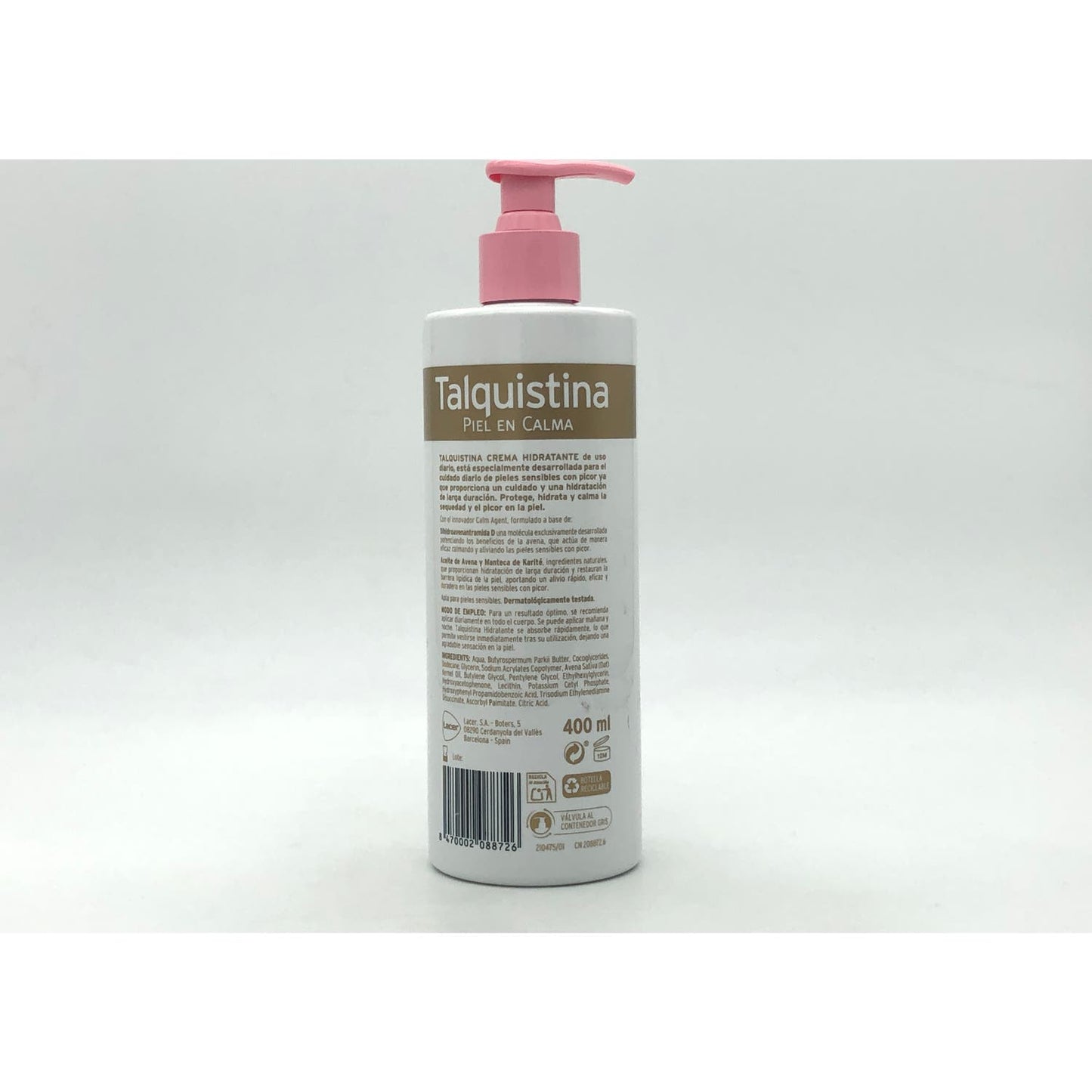 Talquistina Crema Hidratante 400ml
