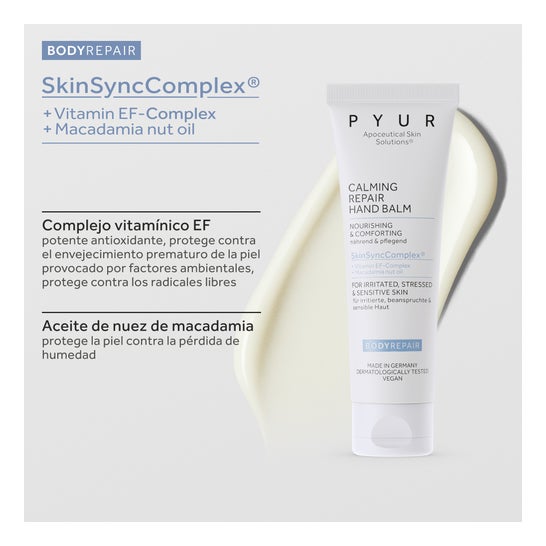 PYUR Calming Repair Crema Manos 50 ml