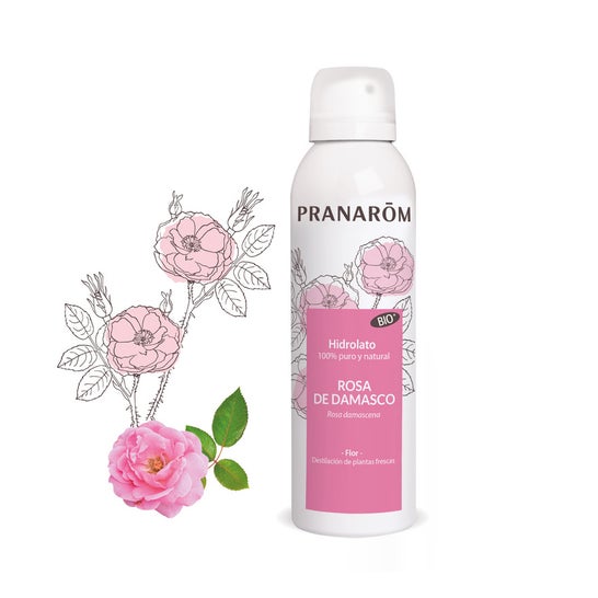 Pranarôm Hidrolato Rosa de Damasco BIO Spray 150ml