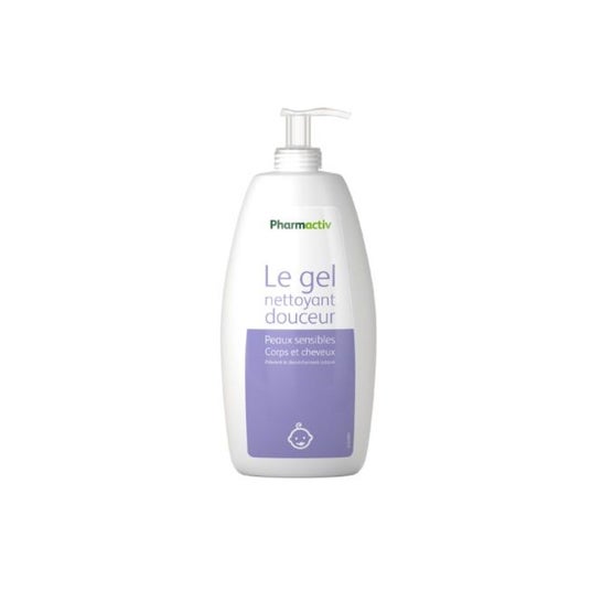 Pharmactiv Gel Limpiador Bebé Cuerpo Cabello 500 ml