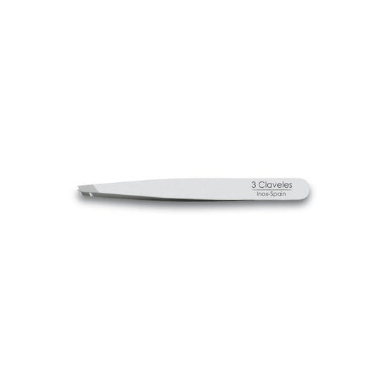 3 Claveles pinza sesgada Inox 10cm 1ud