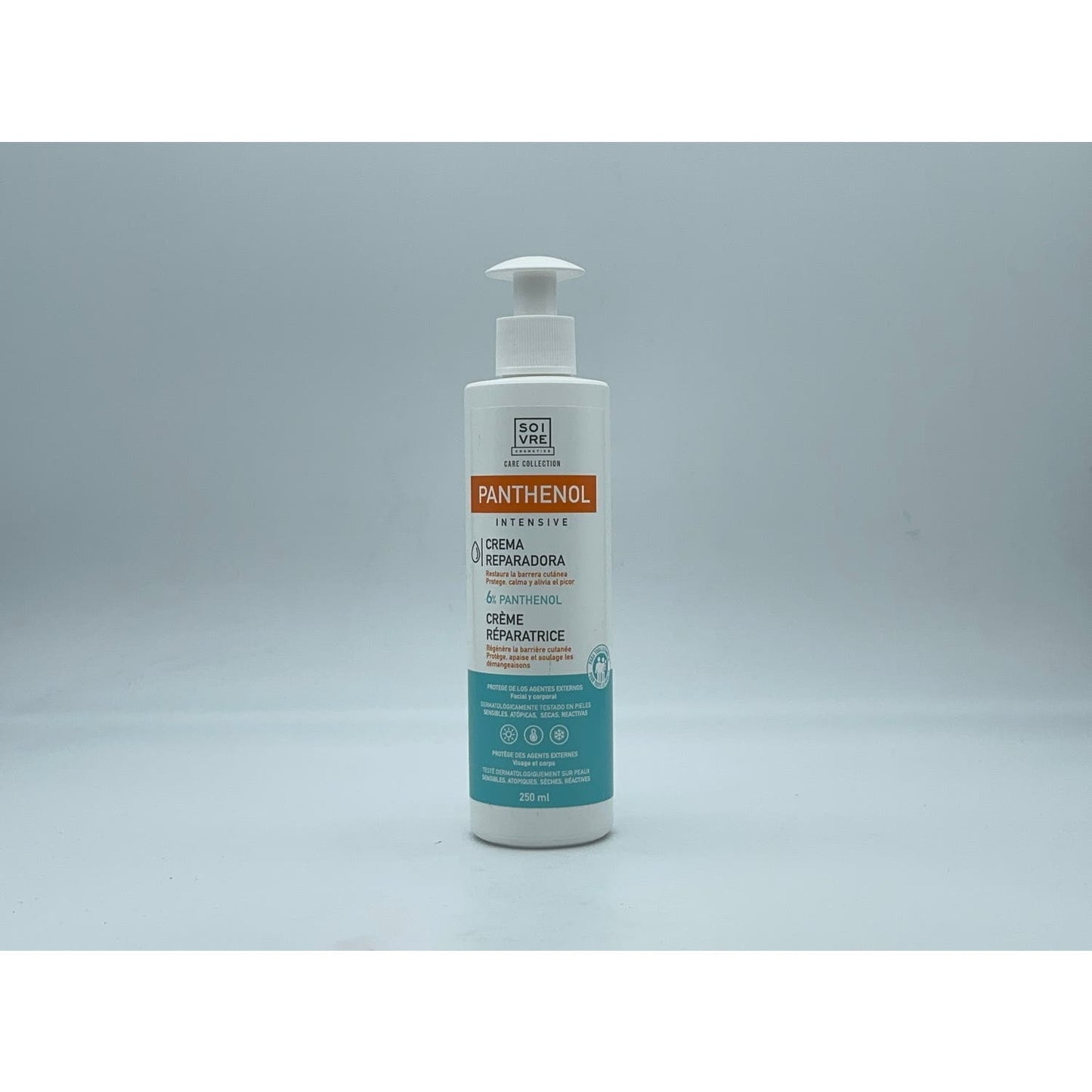 Soivre Panthenol 6% crema reparadora facial 250ml
