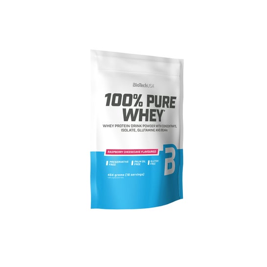 Biotech Usa 100% Pure Whey Raspberry Cheesecake 454 g