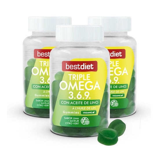 Bestdiet Triple Omega 3.6.9. Gummies 60uds
